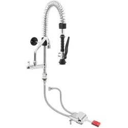 RESTAURANTSTORE.IT RSB072 Pedal-Mischbatterie-Set für Hotelboden, Küche, Restaurant