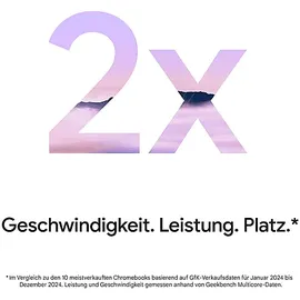 Samsung Galaxy Chromebook 15,6'' Intel Core 3 100U 8 GB RAM 256 GB SSD Chrome OS Blau