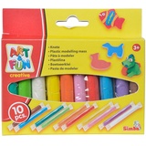 Simba Toys Art & Fun 10 Knetstangen (106324169)