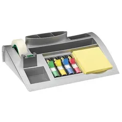 Post-it Schreibtischorganizer gefüllt silber  4001895867637 Post-it