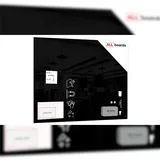 ALLboards Glas-Magnettafel 80,0 x 60,0 cm schwarz