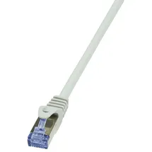 Logilink CQ4032S Patchkabel mit Cat7-Rohk. Primel. S/FTP Grau 1,00m