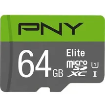 PNY microSDXC Elite 64GB Class 10 UHS-I