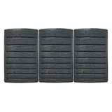 4rain ExtraSLIM stone decor Wandtank-SET 1200 Liter graphite grey, 3 x ExtraSLIM stone decor 400 Liter inkl. Verbinder - Wassertank, Fass, Regenfass, Regenwassertonne, Regenwassertank