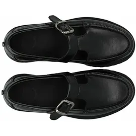 Ca'Shott "Ca'Shott Flat shoe CASLENA", Damen, Gr. 38, Normalschaft, schwarz (schwarz, schwarz), Obermaterial: 100% Leder, Schuhe Ballerina