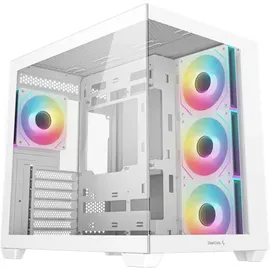 Deepcool CG530 4F - White - Gehäuse - Desktop - Weiß