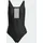 adidas 3-Streifen V-Back Badeanzug Black / White 42