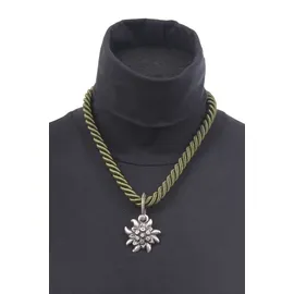 Allgäu Rebell Collier Marlene grün/Textil