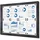 Showdown Displays Showdown® Displays Schaukasten grau 8x DIN A4 96,1 x 2,3 x 69,6 cm, 1 St.