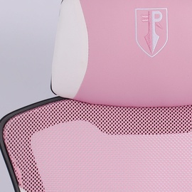 Trisens Gaming Stuhl im modernen Racing-Design mit einklappbarer Fußstütze - Gaming Chair mit flexiblen Armlehnen - ergonomischer Gaming Schreibtischstuhl mit extra Stützkissen