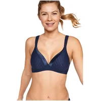 NATURANA BH Everyday Wednesday Striped Soft Bra Marine C 80 Damen