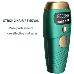 Laser-Epilierer, schmerzlose Blitze, Rasieren und Haarentfernung, IPL, für Frauen, Gesicht, Körper, permanentes elektrisches Haarentfernungsgerät