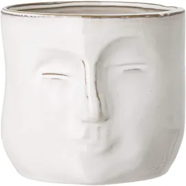 Bloomingville Blumentopf 18 x 16,5 x 15 cm weiß