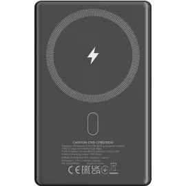 Canyon Powerbank OnPower 510 slim Magsafe 10000 mAh PD20W Graphit