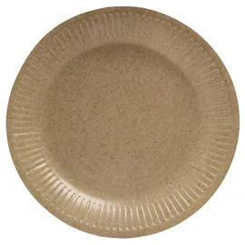 ProNappe Pappteller rund Durchmesser 23 cm 20 St. Braun