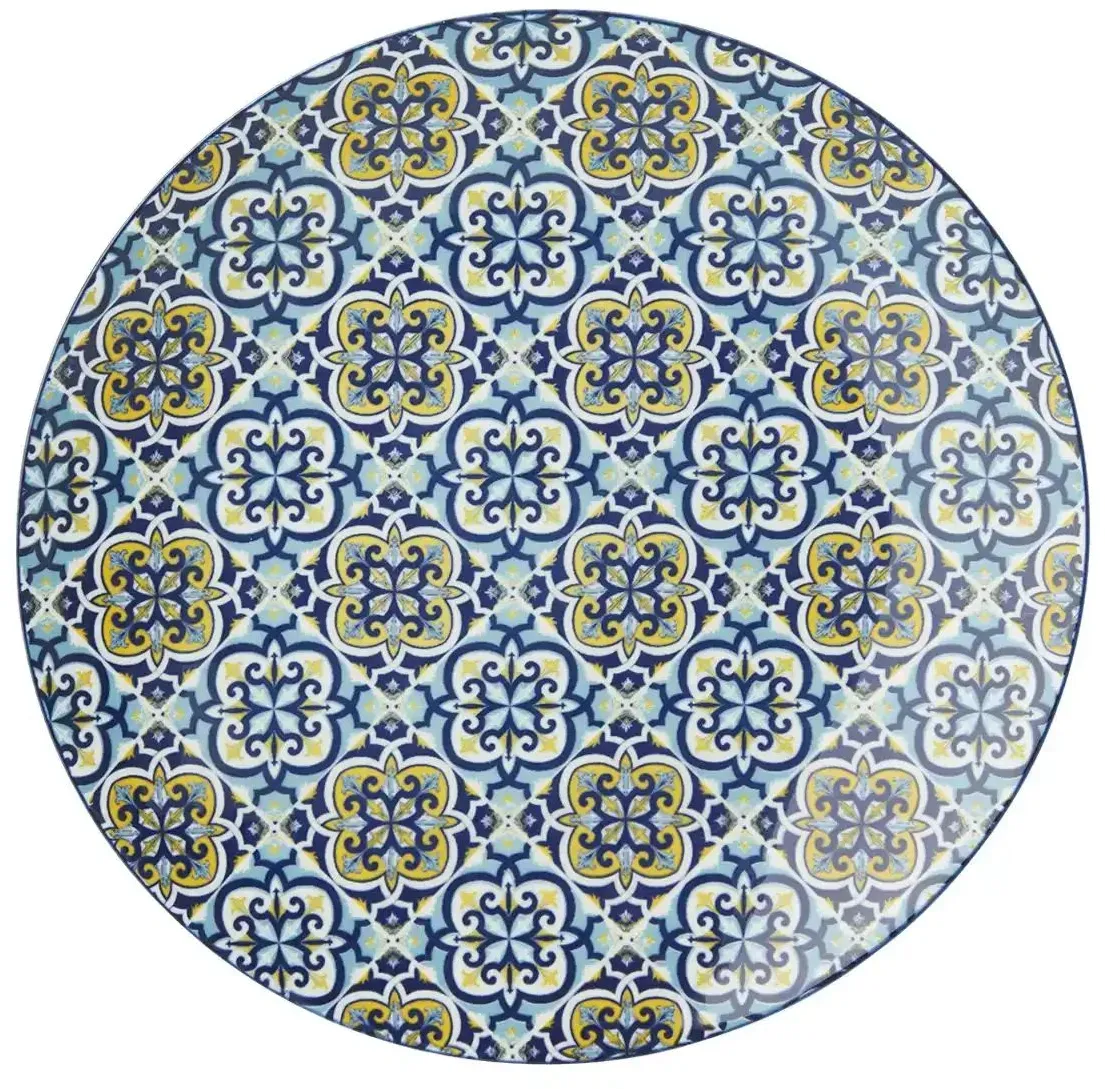 for friends Speiseteller  Juno ¦ blau ¦ Porzellan ¦ Maße (cm): H: 2,5  Ø: 26.5