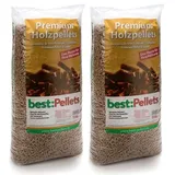 Best:Pellets Holzpellets Heizpellets Weichholz Wood Pellet Öko Energie Heizung Kessel Sackware 6mm (6mm, 30, KG)