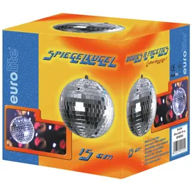 Eurolite 50100210 Mini Discokugel 15 cm Silber
