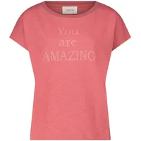 Cartoon Shirt in Rosa - 38
