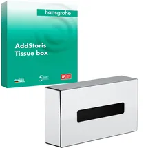 Hansgrohe AddStoris Kosmetiktuchbox, chrom