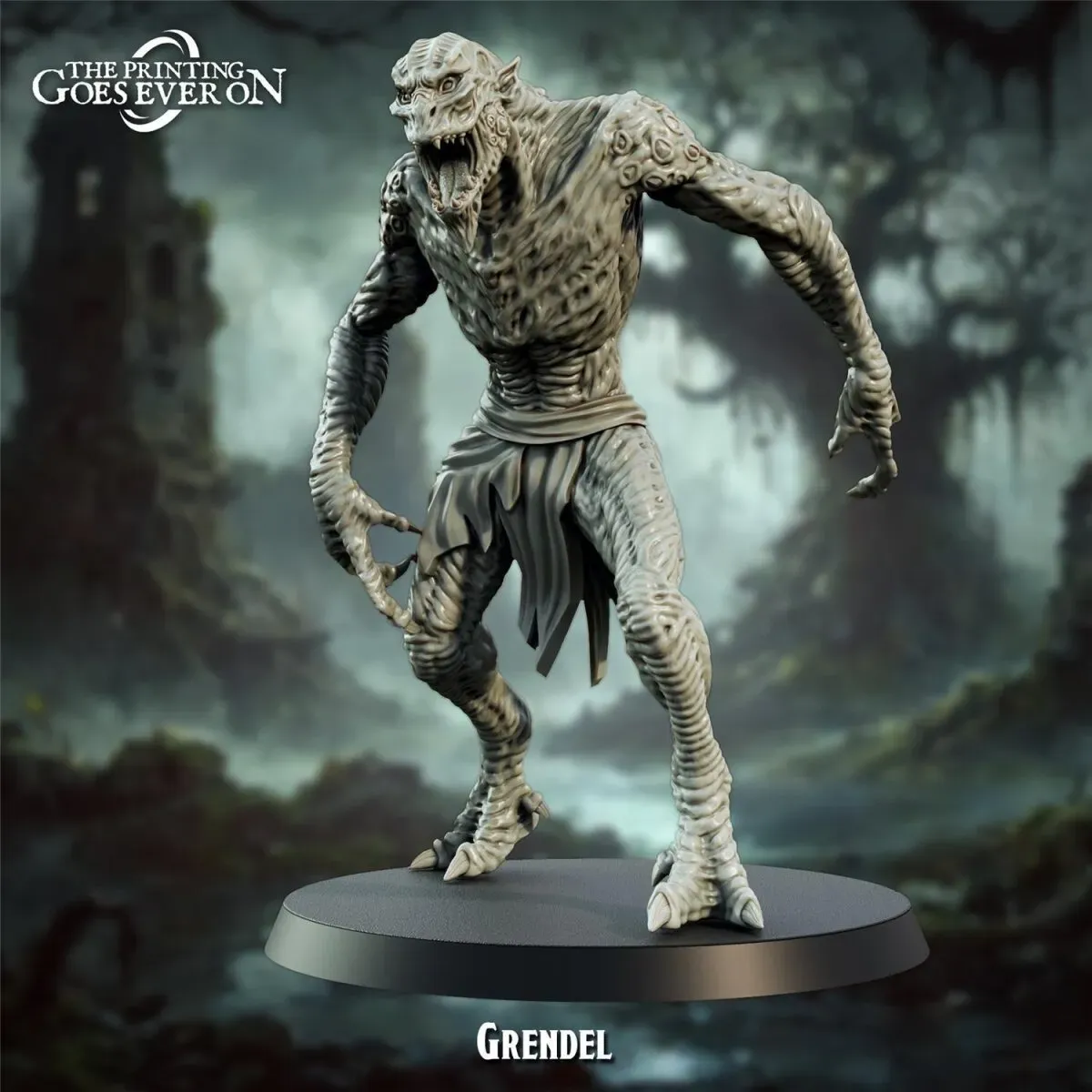 Grendel aus Beowulf's Deceit von The Printing Goes Ever On