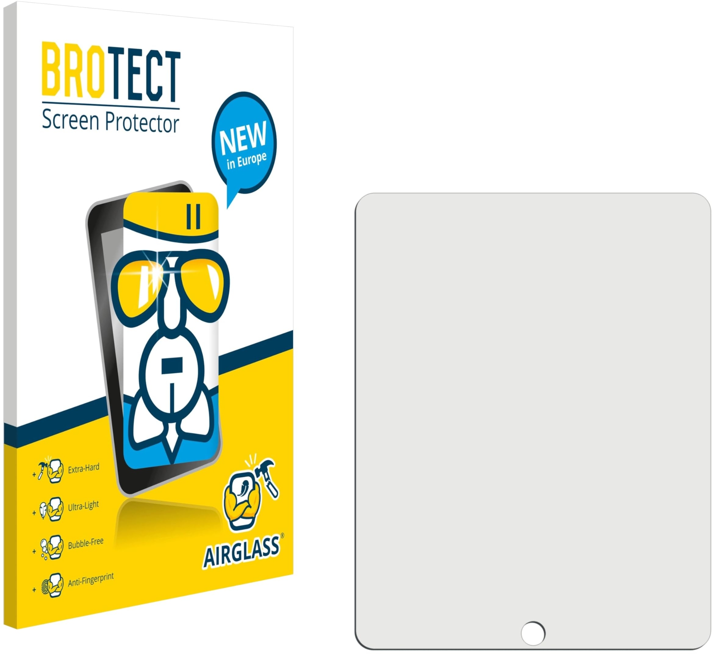 BROTECT Panzerglasfolie für Apple iPad 2010 Schutzglas Schutzfolie [Extrem Kratzfest 9H, Anti-Fingerprint, Ultra-Transparent]