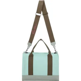 Fritzi aus Preußen Tote Bag Baumwolle Lime/Türkis