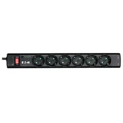 Eaton PS6TD Spannungsschutz Schwarz, Weiß 6 AC-Ausgänge 220 - 250 V 1 m