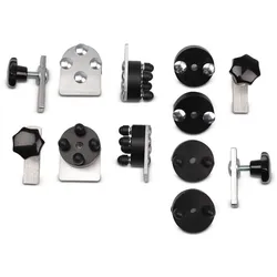 Anbausatz passend für Motorrad Alukoffer passend für 16-18mm Rohrdurchmesser Paar