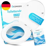 Toilettendeckel Mit Absenkautomatik & Quick Release - Antibakterieller Klodeckel