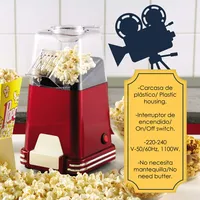 swisshome Party Sh 1100w Popcornmaschine - Red