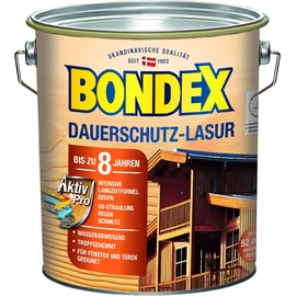 Bondex Dauerschutz-Lasur 4 l teak seidenglänzend