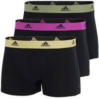 Adidas Herren Trunk (3PK) -Active Flex Cotton Boxershorts, 932 Assorted, XXL (3er Pack)