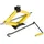 Dunlop Wagenheber Stahl 26-38 cm Gelb