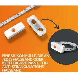 Weenect XS GPS Tracker für Katzen, Weiß