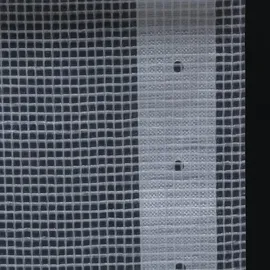 vidaXL Gitter-Abdeckplanen 400 x 400 cm Weiß