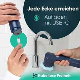 Clatronic Reinigungsbürste ERB 3815 A 8 Aufsätze