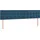 vidaXL Kopfteile 2 Stk. Dunkelblau 80x5x78/88 cm Samt