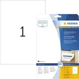 Herma Adressetiketten 10021 Weiß 210,0 x 297,0 mm 25 Blatt
