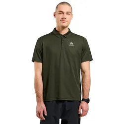 Odlo Wander-/Freizeit Polo Cardada 2025 (schnelltrocknend, hoher Tragekomfort) khaki/grün Herren