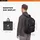 luxuskollektion Ultraleichter Faltbarer Rucksack 30L Schwarz