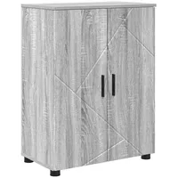 VidaXL Badezimmer Schrank Grau Sonoma 60 x 35 x