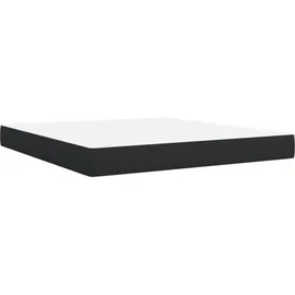 vidaXL Boxspringbett 180 x 200 cm Schwarz
