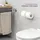 bremermann Toilettenpapierhalter Edelstahl, Metall, 24x6x10 cm, Badaccessoires