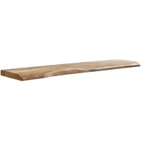 Wohnling Wandregal 120 x 4 x 26 cm Akazie