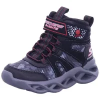 SKECHERS Twisted Brights Zerrix Kinder Schwarz/Rot 27