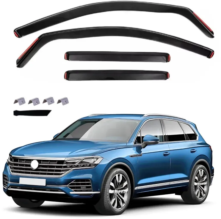 Set aus 4 Windabweisern für VW Touareg (3. Generation) – 2018–2025