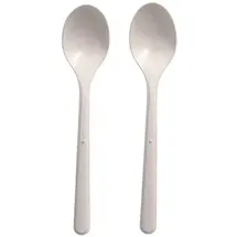 Papstar Kaffeelöffel 13 cm 50 St. Weiß