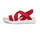 ECCO SOFT SANDAL W CROSS STRAP Damen Rot 37