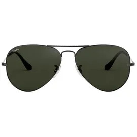 Ray-Ban Aviator Large Metal RB3025 004/58 58-14 gunmetal/polarized green classic